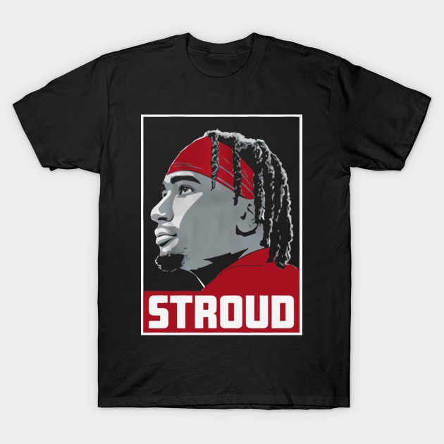 C.J. Stroud Poster T-Shirt by stevenmsparks